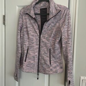 🛍️Zella exercise jkt pink and gray size Medium